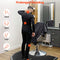 VEVOR Salon Mat for Hair Stylist 3 x 4 FT Semicircle Salon Chair Mat 1-inch Thick