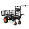 VEVOR Electric Utility Cart 660lbs Capacity Power Wagon 36V 432W Wheelbarrow