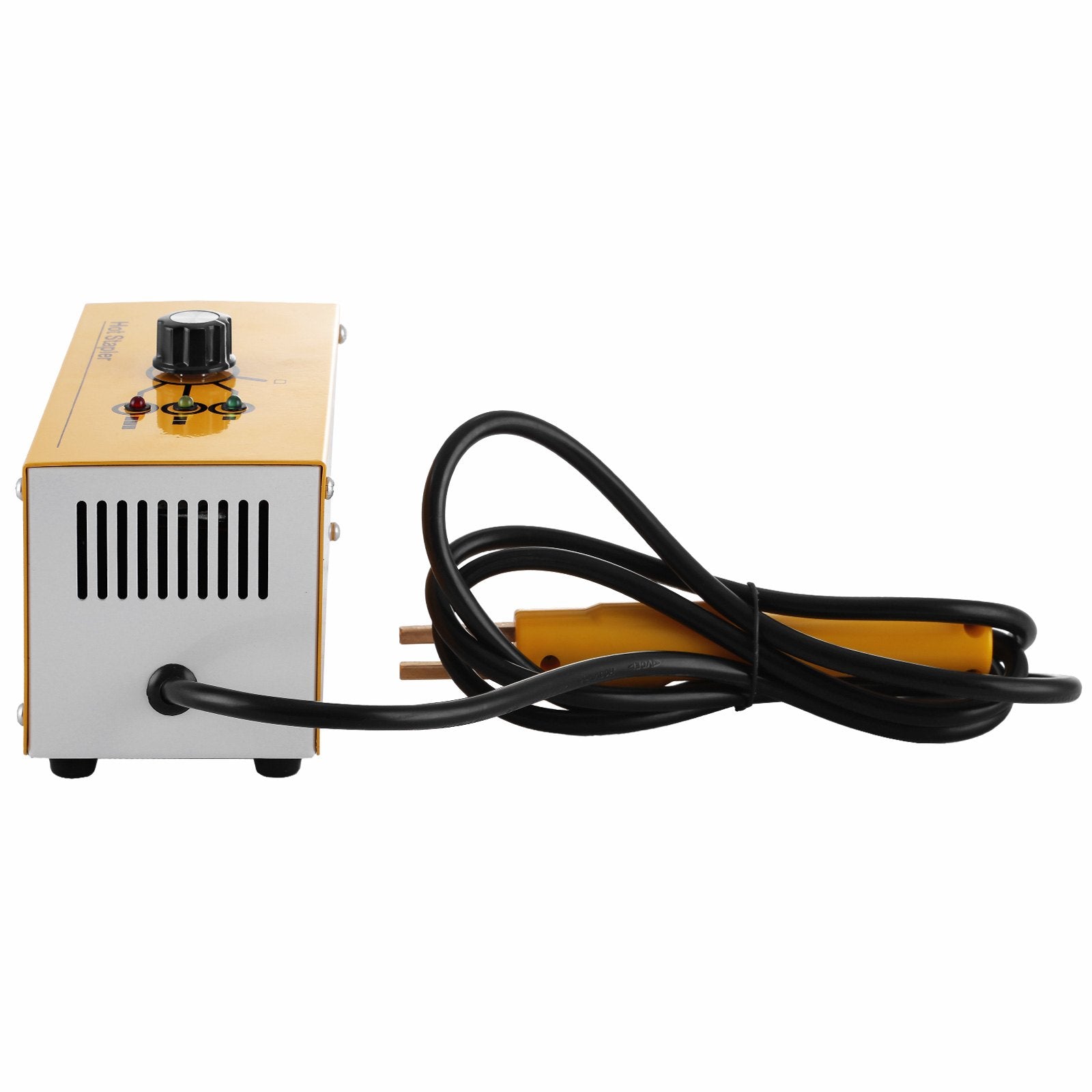 VEVOR Hot Stapler Plastic Repair 110V Stapler Plastic Repair Welder 3 Heat Settings Hot Stapler Plastic Repair Kit with 300 Staples and Snips for Plastic Repair (3 Heat Settings) , Yellow 
