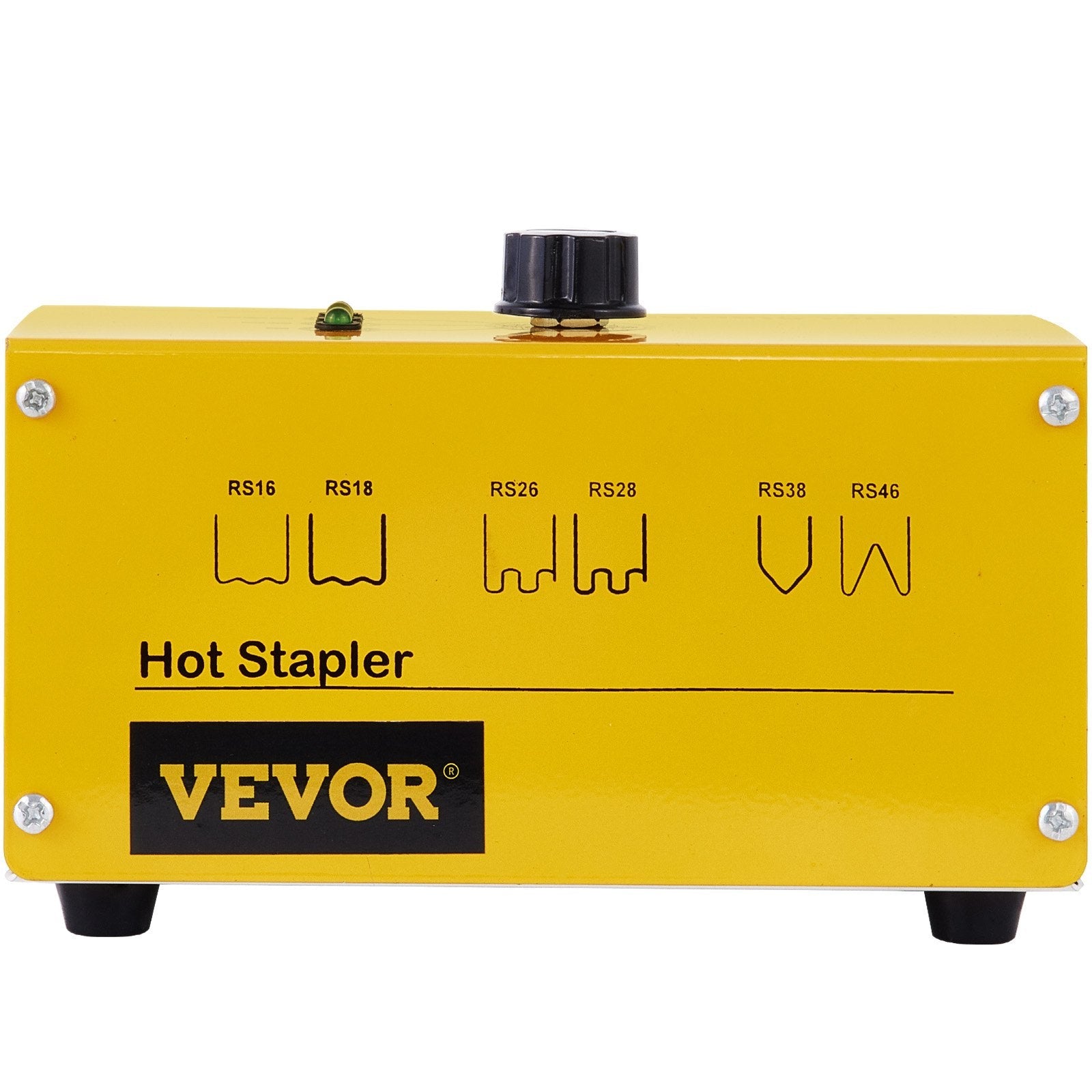 VEVOR Hot Stapler Plastic Repair Kit 600 Staples Tool Box 20W Plastic Welder Kit for Plastic Repair Thermo Repair (600 Staples) 