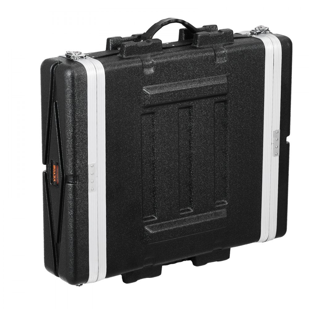 VEVOR 2U Rack Case Server Rack Cabinet 19 in Depth with ABS Construction Handle 
