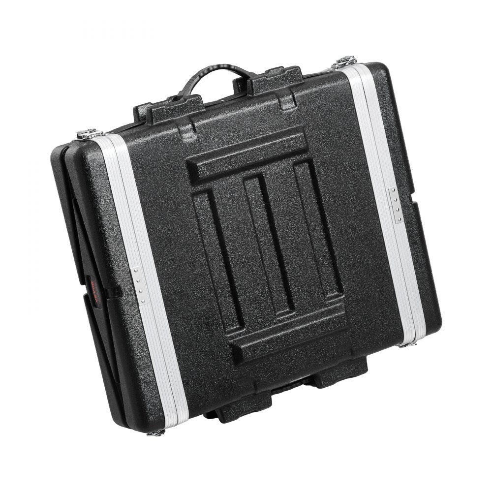 VEVOR 2U Rack Case Server Rack Cabinet 19 in Depth with ABS Construction Handle 