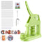 32mm DIY Button Badge Maker Press Kit with 500 Pin Parts, Circle Cutter & Craft Accessories