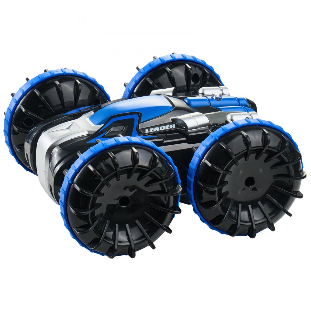 VEVOR Amphibious Remote Control Car Boat 2.4 GHz 4WD RC Boat Kids Adults Blue 
