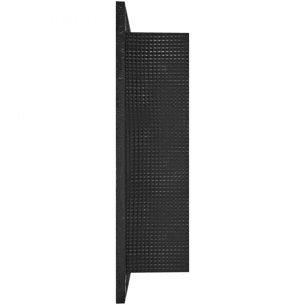 VEVOR Shower Niche Ready for Tile 16" x 16", Single Shelf Organizer, Square Corners Wall-inserted Niche Recessed, Sealed Protection Modern Soap Storage Niche for Shower Bathroom, Black 