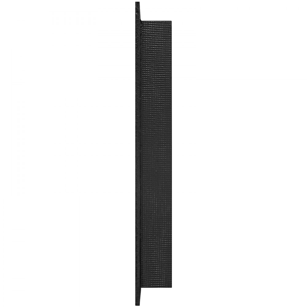 VEVOR Shower Niche Ready for Tile 16" x 24", Double Shelf Organizer, Square Corners Wall-inserted Niche Recessed, Sealed Protection Modern Soap Storage Niche for Shower Bathroom, Black 