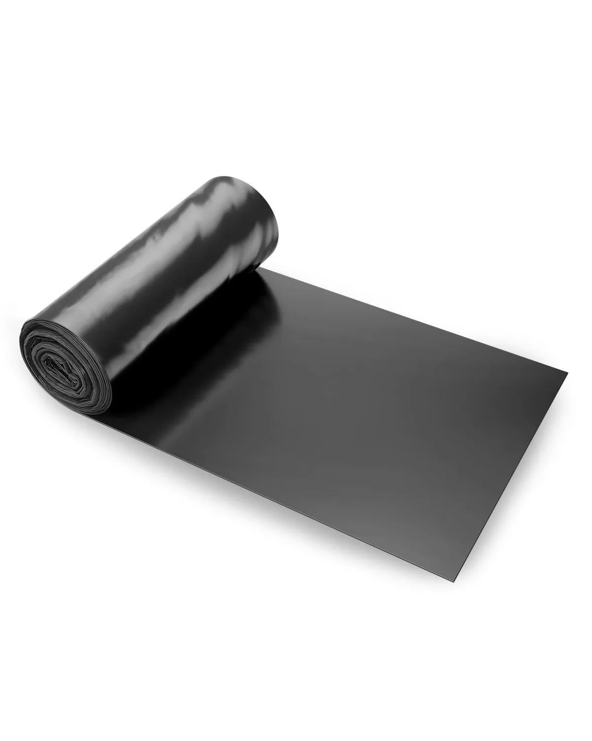 VEVOR 3FT x 50FT Plastic Sheeting Heavy Duty, 4 Mil Thick Plastic Sheeting Roll, Plastic Drop Cloth Painters Tarp, Polyethylene Covering for Crawl Space Vapor Barrier, Multi-Purpose, Black 