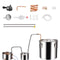 VEVOR Moonshine Still Water Alcohol Distiller 13.2Gal w/Thumper Keg & Water Pump