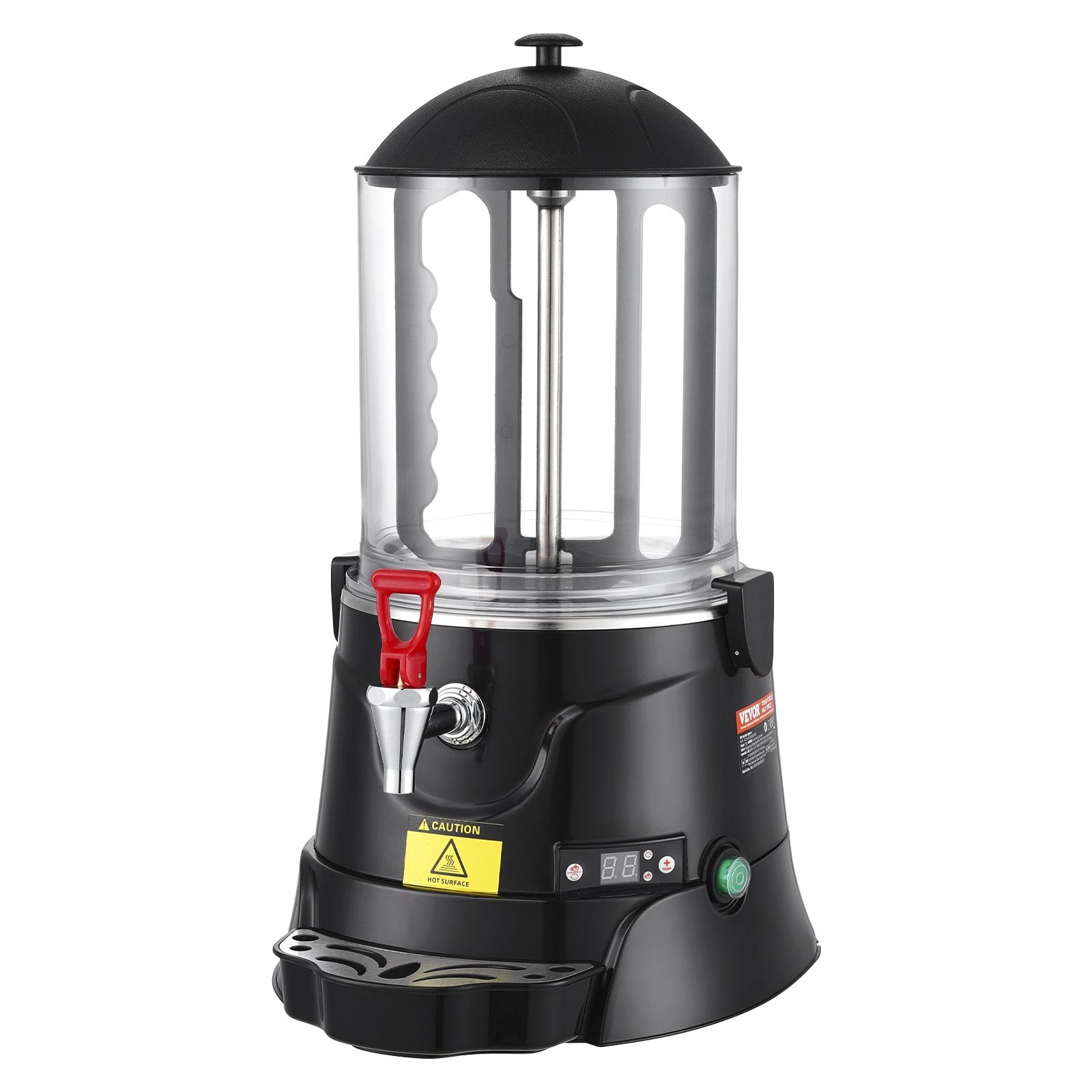 VEVOR Hot Chocolate Dispenser 2.6 Gal / 10 L Hot Chocolate Machine for Hot Drink 