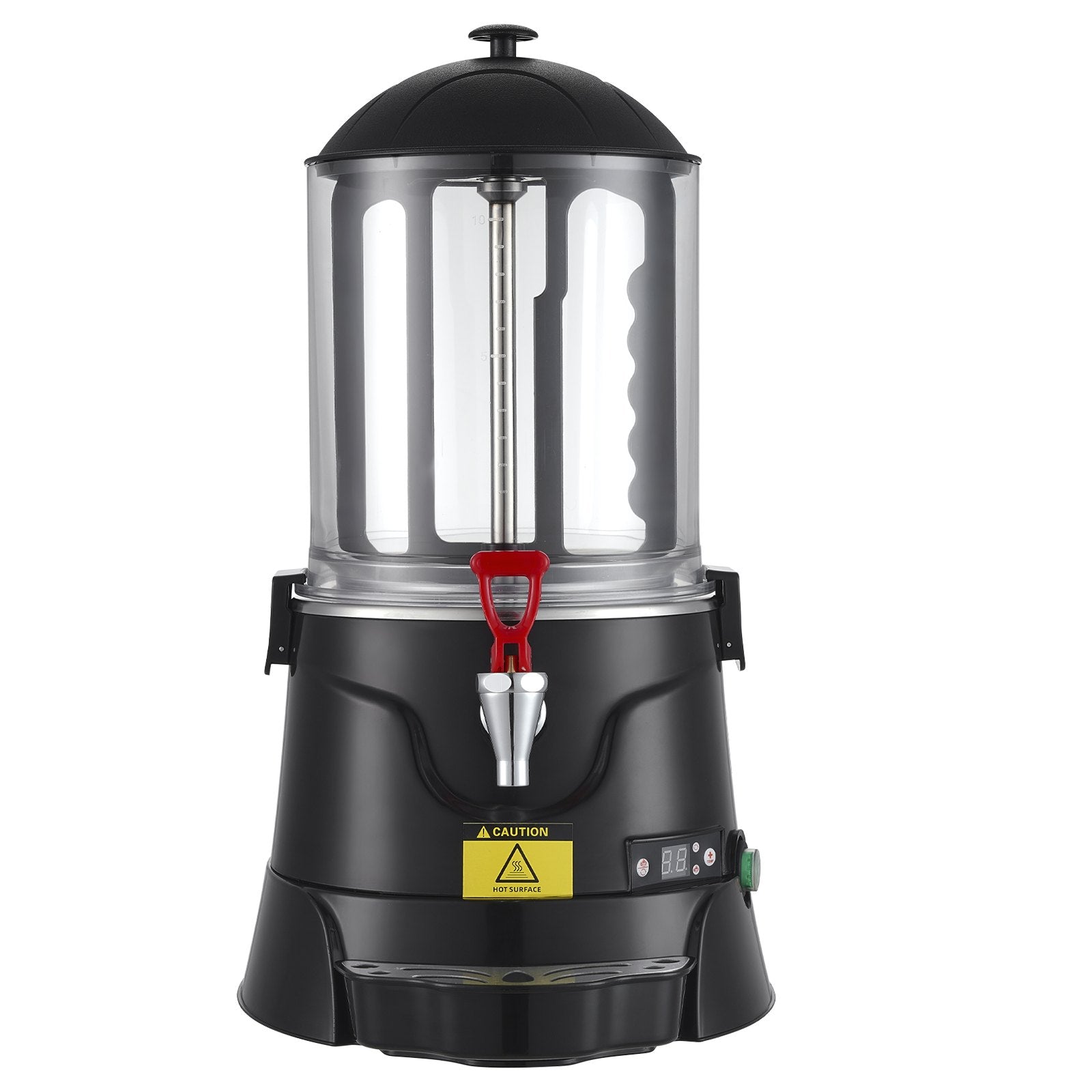 VEVOR Hot Chocolate Dispenser 2.6 Gal / 10 L Hot Chocolate Machine for Hot Drink 