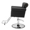 VEVOR Salon Chair, Barber Chair for Hair Stylist, Styling Chair with Heavy Duty Hydraulic Pump, 360° Swivel Hair Salon Chair with Footrest for Beauty Spa Shampoo, Max Load Weight 330 lbs, Black