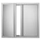 VEVOR BBQ Access Door, 26W x 24H Inch Double Outdoor Kitchen Door, Stainless Steel Flush Mount Door, Wall Vertical Door with Recessed Handles , for BBQ Island, Grilling Station, Outside Cabinet