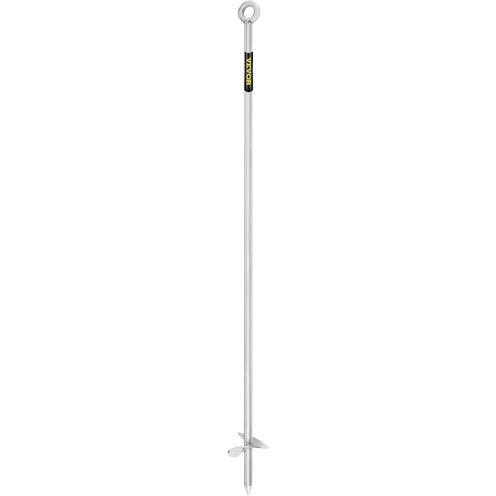 VEVOR Sand Anchor, 36" Length Auger to the Beach and Sandbar, 316 Stainless Steel Screw Anchor w/ Removable Handle, Bungee Line & Carry Bag, for Jet Ski PWC Pontoon Kayak 