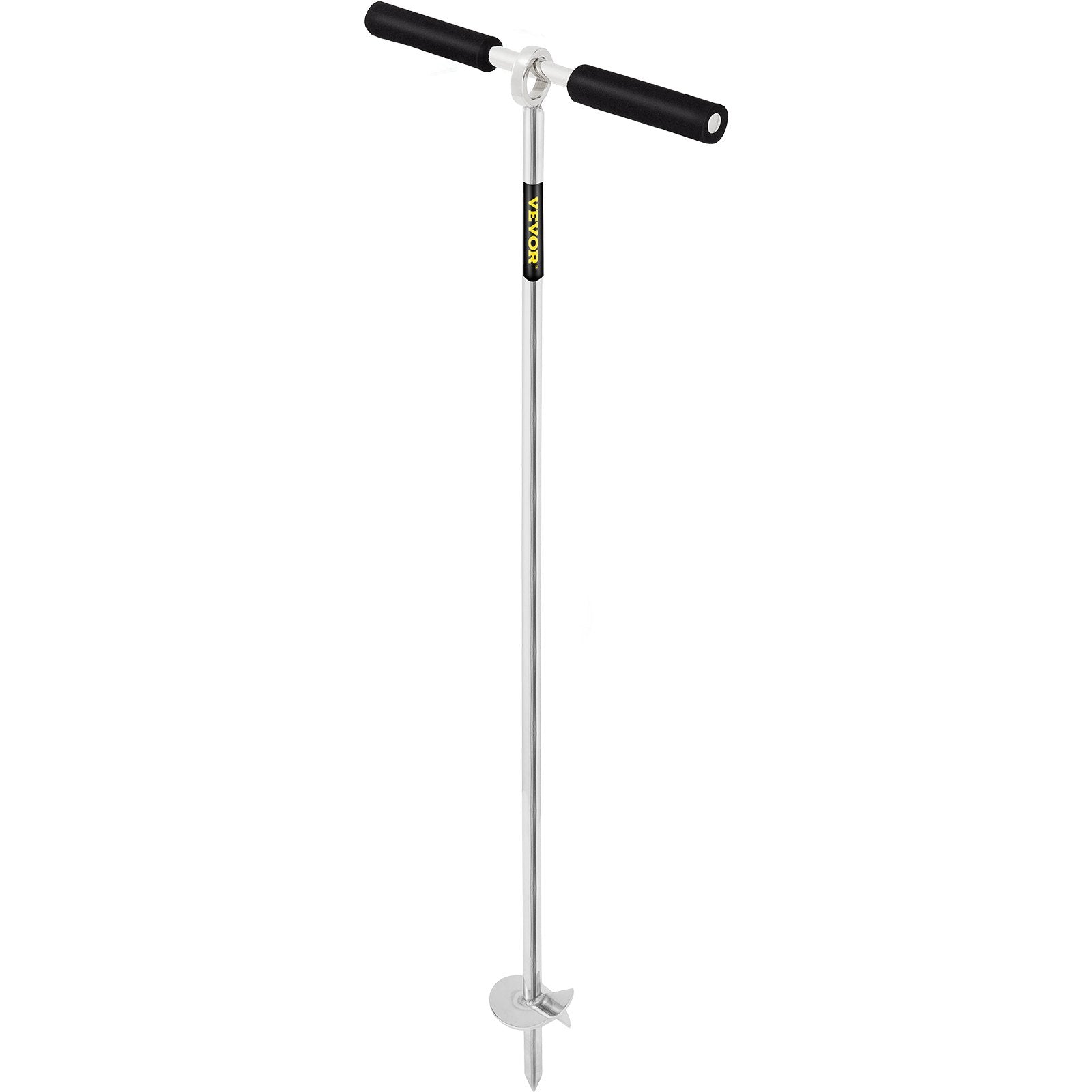 VEVOR Sand Anchor, 36" Length Auger to the Beach and Sandbar, 316 Stainless Steel Screw Anchor w/ Removable Handle, Bungee Line & Carry Bag, for Jet Ski PWC Pontoon Kayak 