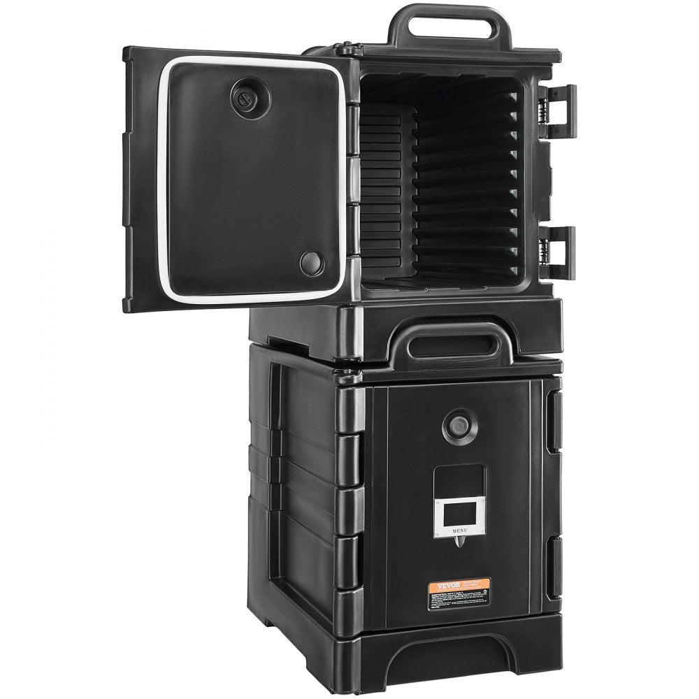 VEVOR Insulated Food Pan Carrier Stackable Catering Dishbox 81QTx 2 Chafing Dish 