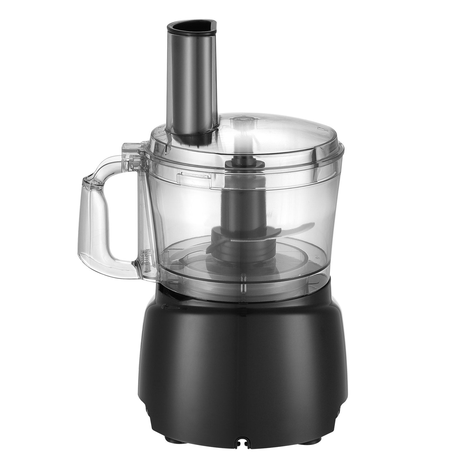 VEVOR Food Processor, 7-Cup Vegetable Chopper for Chopping, Mixing, Slicing, and Kneading Dough, 350 Watts Stainless Steel Blade Professional Electric Food Chopper, Easy Assembly & Clean, Black 