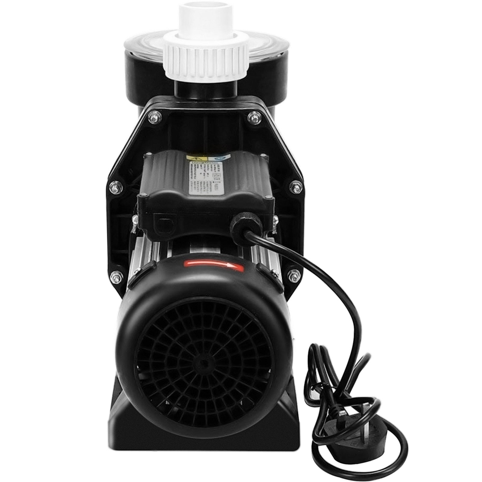 VEVOR Swimming Pool Filter Pump 2.5HP, Inground Swimming Pool Pump 1850W, Swimming Pool Pump 148GPM, Single Speed Filter for Spa Water Circulation Above Ground Apply Swimming Pool, Bathtub 
