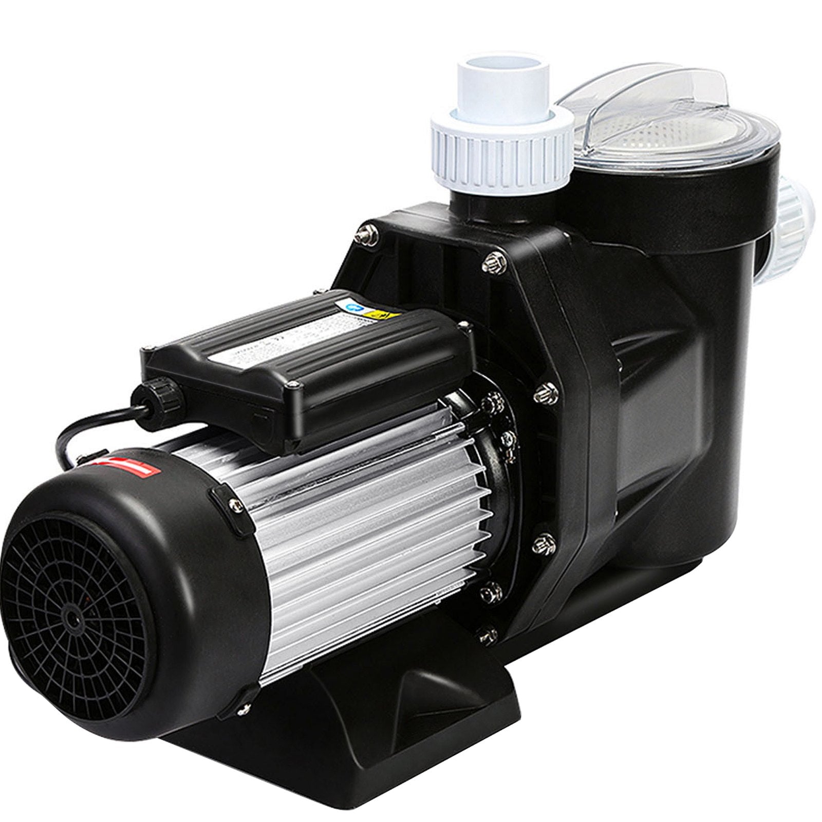 VEVOR Swimming Pool Filter Pump 2.5HP, Inground Swimming Pool Pump 1850W, Swimming Pool Pump 148GPM, Single Speed Filter for Spa Water Circulation Above Ground Apply Swimming Pool, Bathtub 