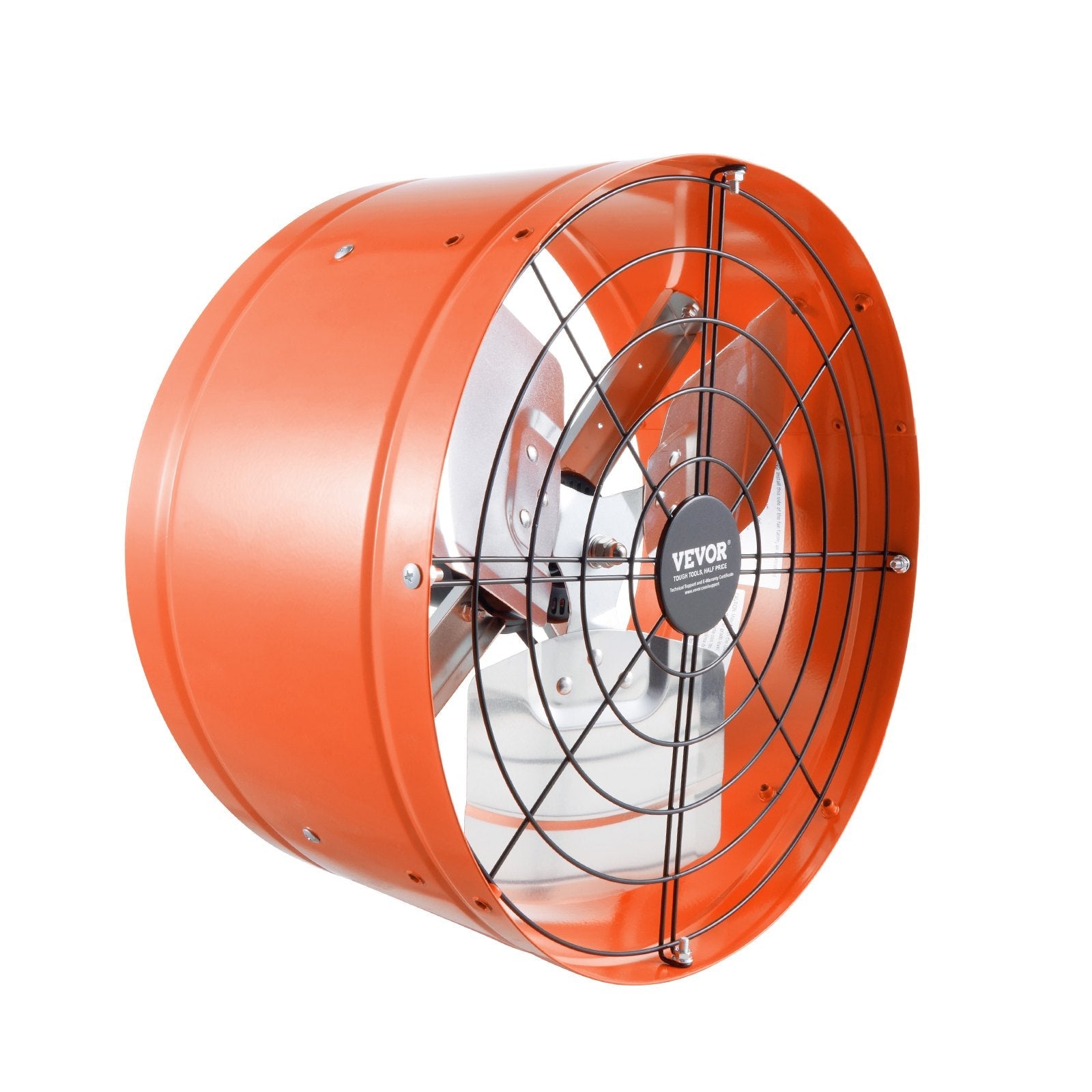 VEVOR 15" Gable Mount Fan 1650 CFM Attic Exhaust Fan with Adjustable Thermostat 