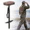 Adjustable Marsh Hunting Seat – 300 lb Capacity, Camouflage Waterfowl Seat with Mud Plates