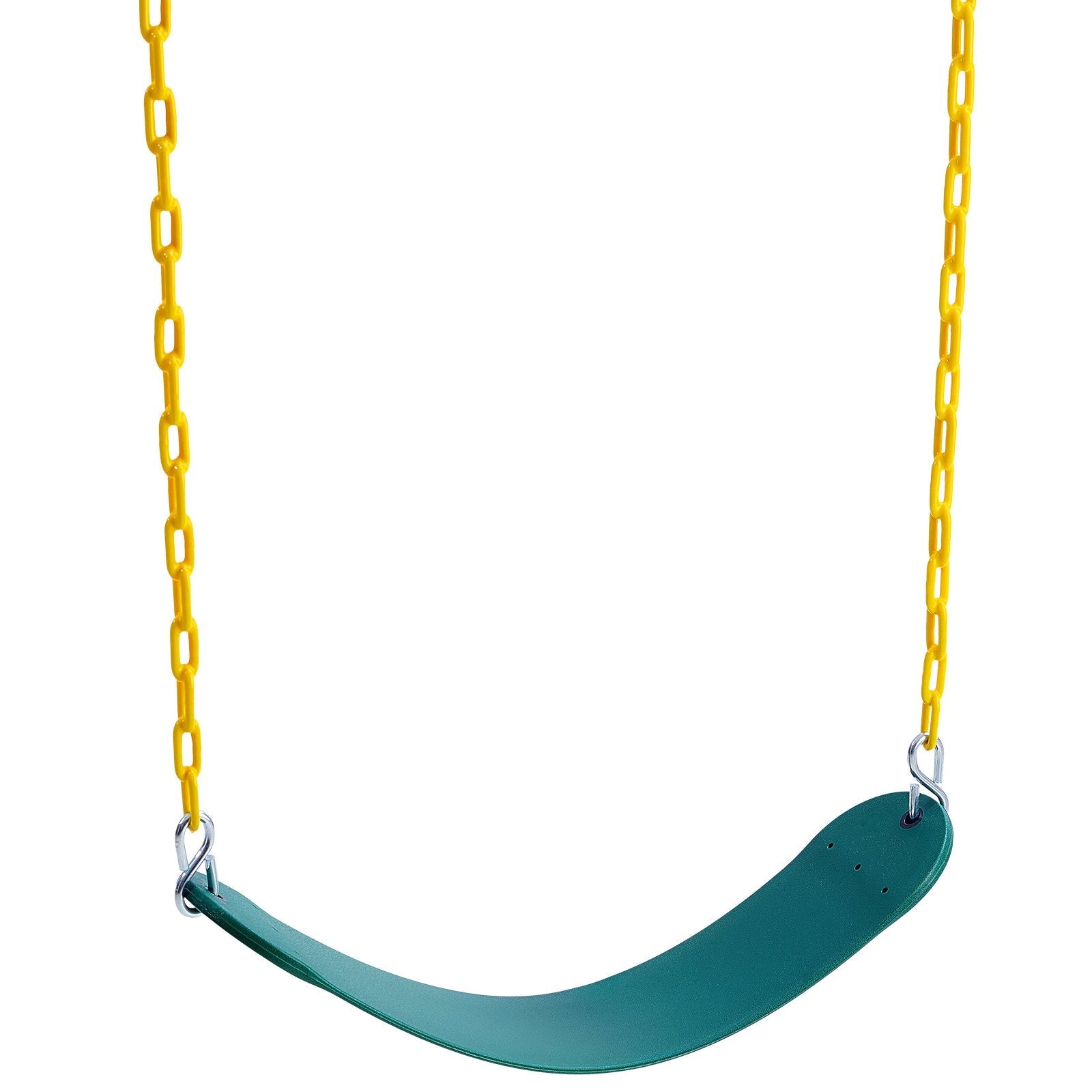 VEVOR 2-Pack Swing Seats Swings Replacement for Outdoor Swing Set 66 Inch Chain 