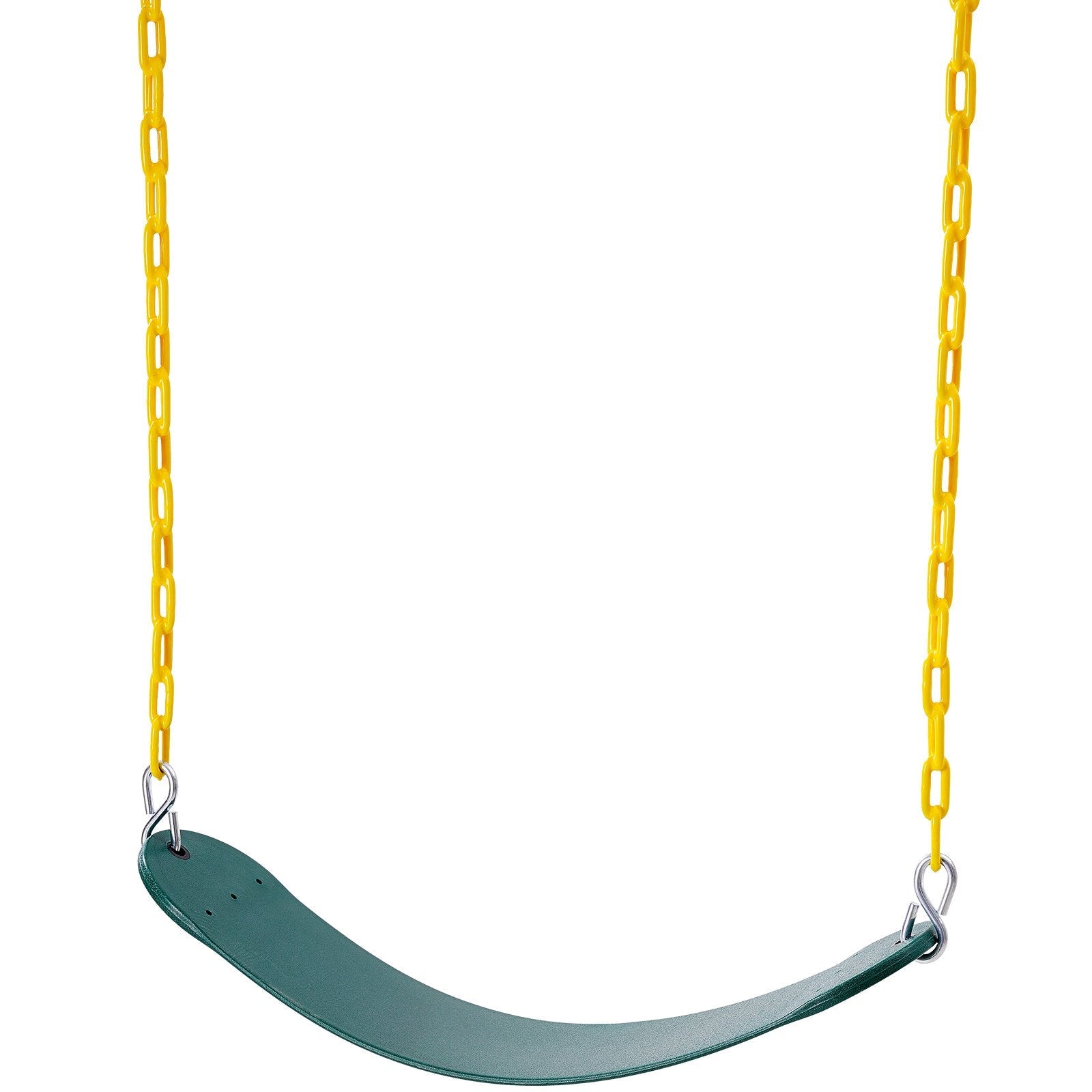 VEVOR 2-Pack Swing Seats Swings Replacement for Outdoor Swing Set 66 Inch Chain 