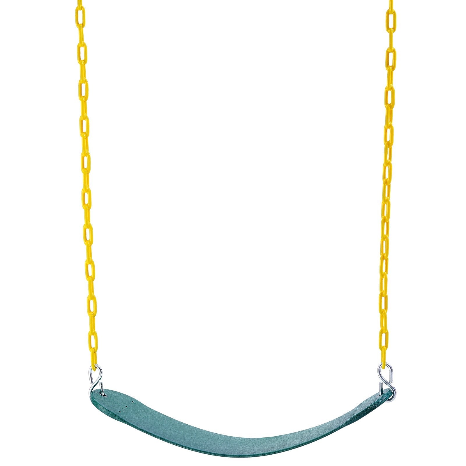 VEVOR 2-Pack Swing Seats Swings Replacement for Outdoor Swing Set 66 Inch Chain 
