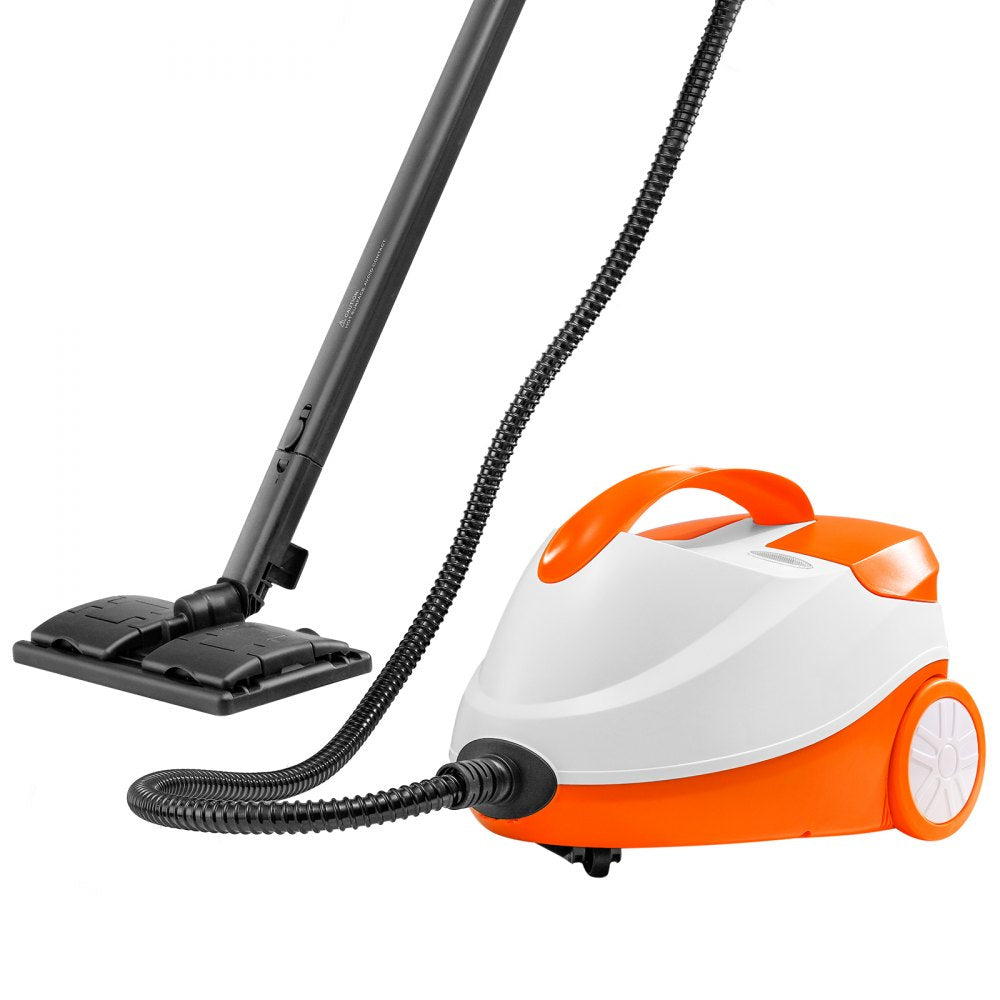 VEVOR Steam Cleaner 20 pcs Accessories 1.5L Tank for Floors Upholstery Cars 