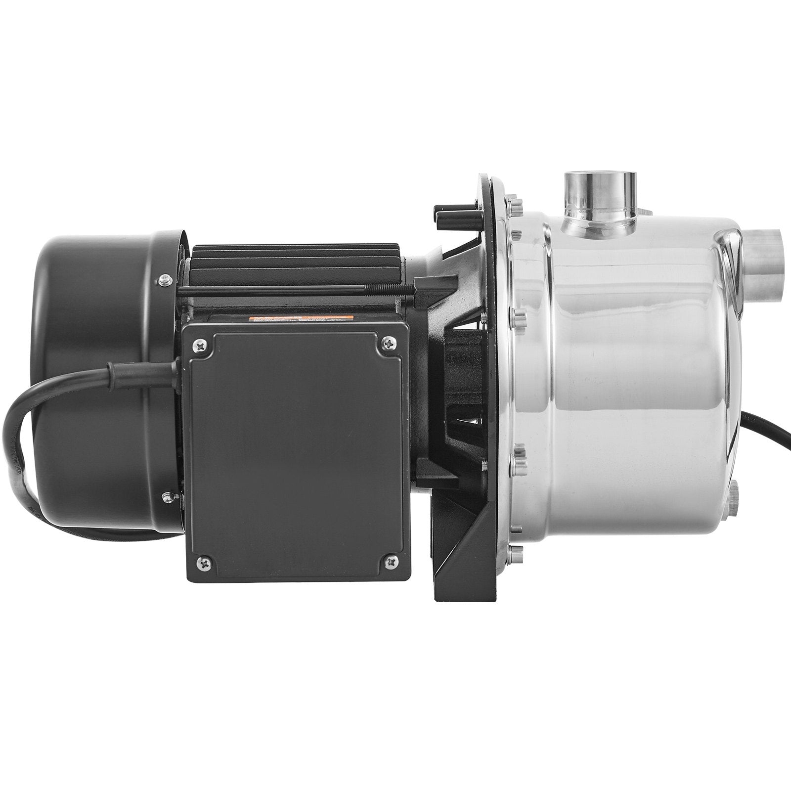 VEVOR 3/4HP SUS304 Stainless Steel Shallow Well Jet Pump, 115 Volt, 18.5 GPM 131 FT Maximum Head Irrigation Water Pump, for Agricultural Garden Irrigation System High-Rise Water Supply Shower Booster 