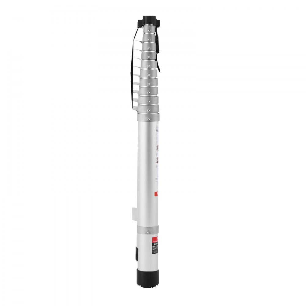 VEVOR Telescoping Extension Ladder 16.5FT Multi-button Retraction 419 LBS 