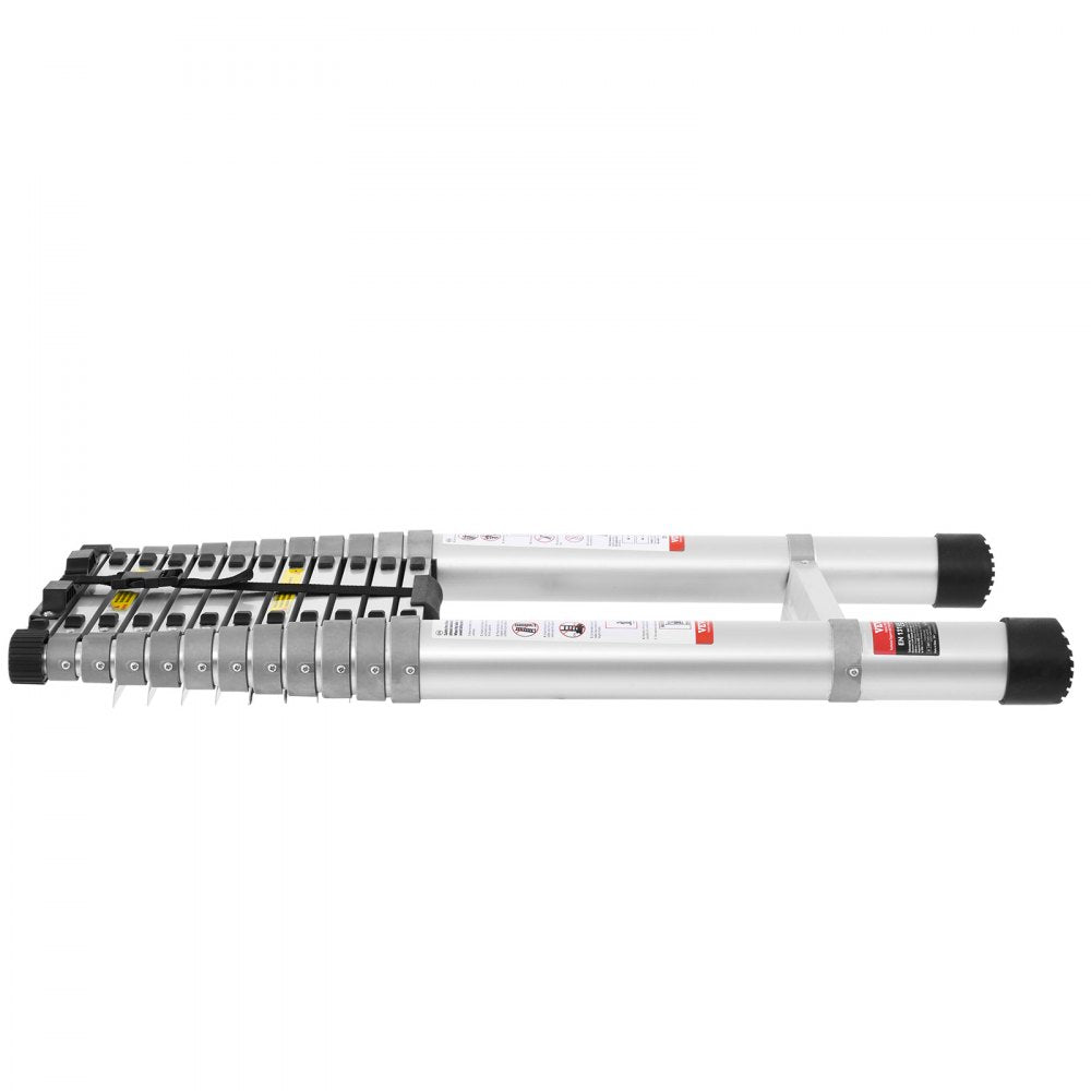 VEVOR Telescoping Extension Ladder 16.5FT Multi-button Retraction 419 LBS 