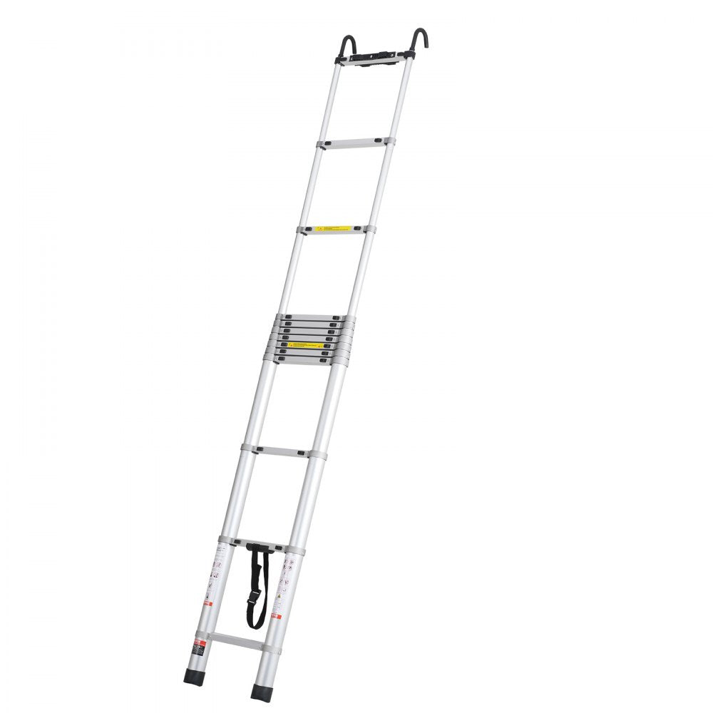 VEVOR Telescoping Extension Ladder 16.5FT Multi-button Retraction 419 LBS 
