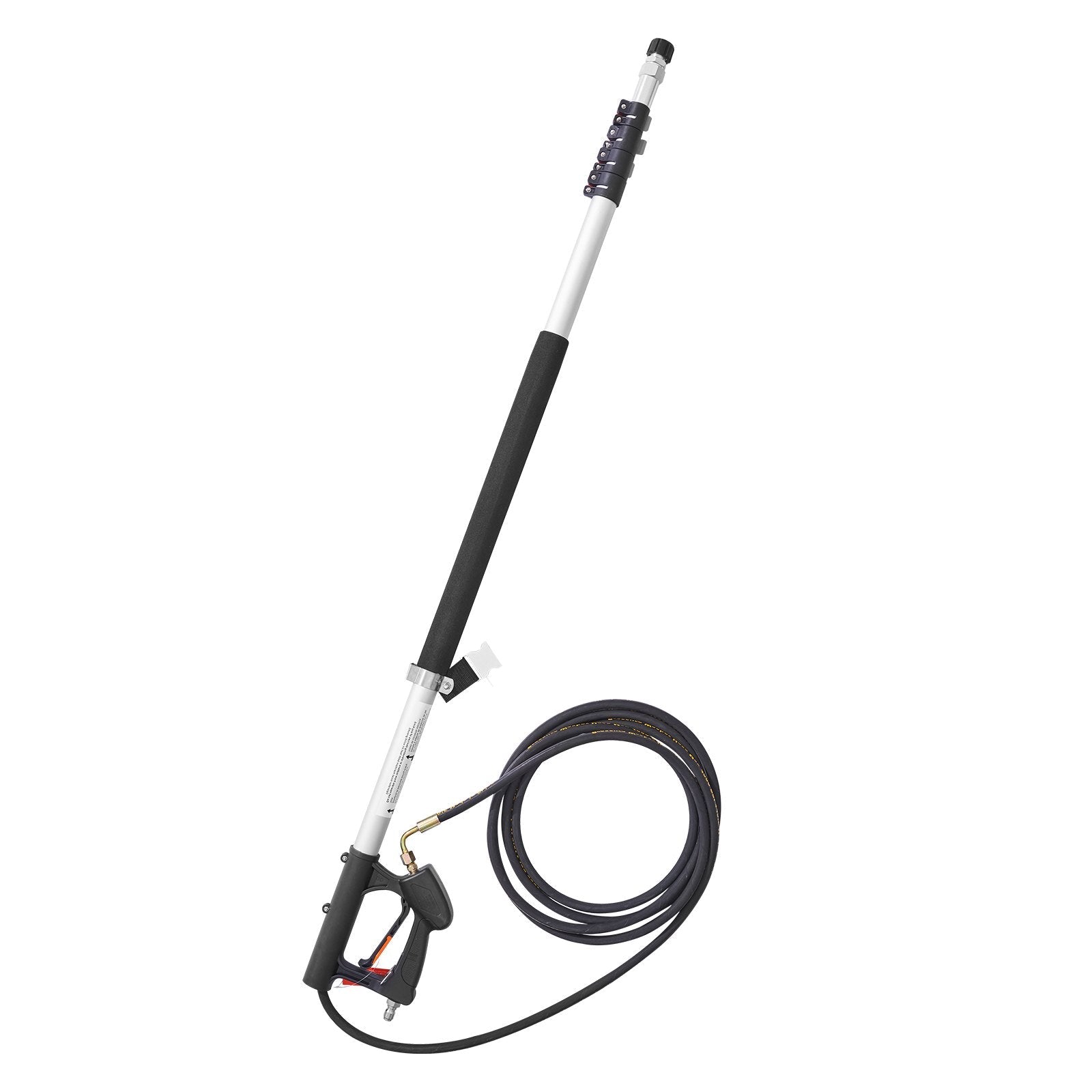 VEVOR Pressure Washer Telescoping Wand 21 ft Brush Head Telescopic Spray Wand 