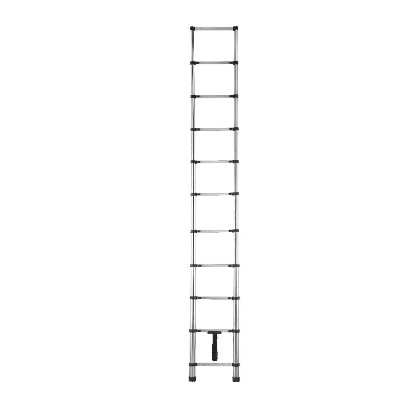 VEVOR Telescoping Ladder Stainless Steel Extension Step 10.5ft Portable Ladders 