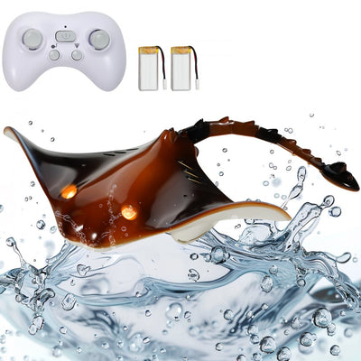 VEVOR Remote Control Manta Ray Toy 2.4 GHz High Speed RC Boat Kids Adults Gift 
