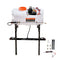 VEVOR ATV Spot Sprayer, 15.9 Gal/60 L ATV/UTV Broadcast Sprayer with A Nozzle Boom, 12 V Pump Weed Sprayer with Water Tank, 1.9 GPM Flow Rate, Adjustable 0-72 PSI, 20FT Hose, White