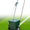 VEVOR Dry Line Marker 2-Wheel 2 or 4 in Lines Heavy Duty Steel Chalker 25 lbs