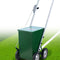 VEVOR Dry Line Marker 4-Wheel 2 or 4 in Lines Heavy Duty Steel Chalker 50 lbs