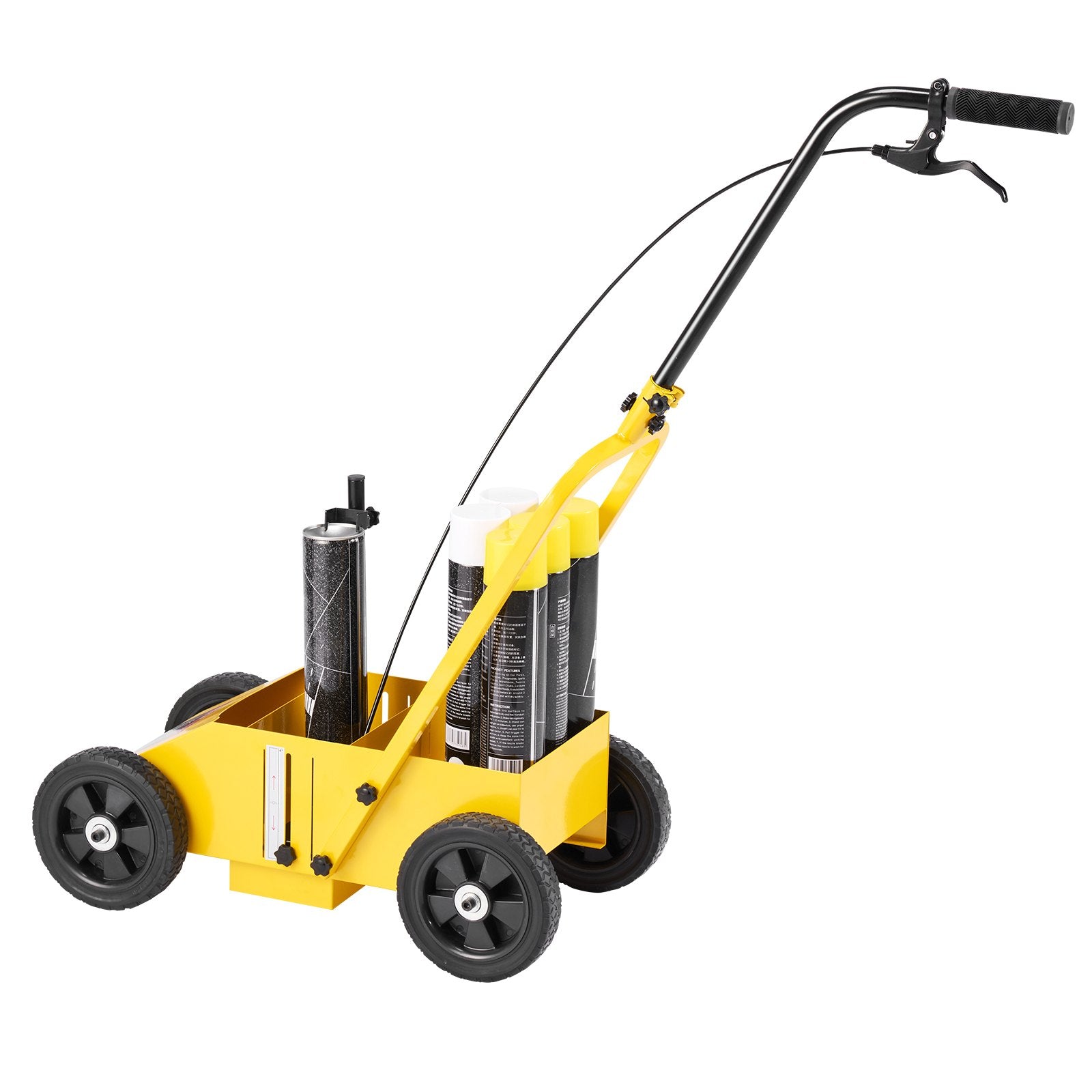 VEVOR Striping Line Marking Machine 24 x 13 x 35.4 in Striping Machine Yellow 