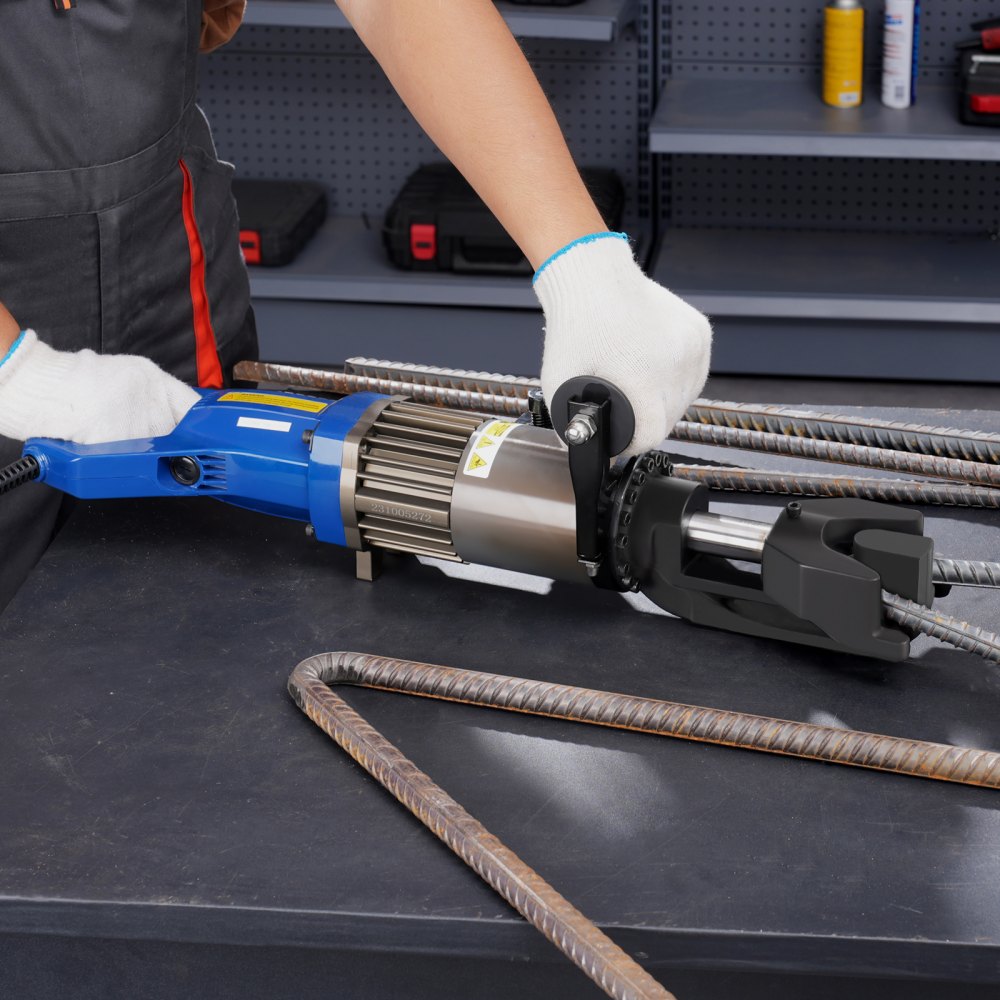 VEVOR 1500W Electric Hydraulic Rebar Bender up to 3/4 Inch #6 (6-20mm) Rebar 