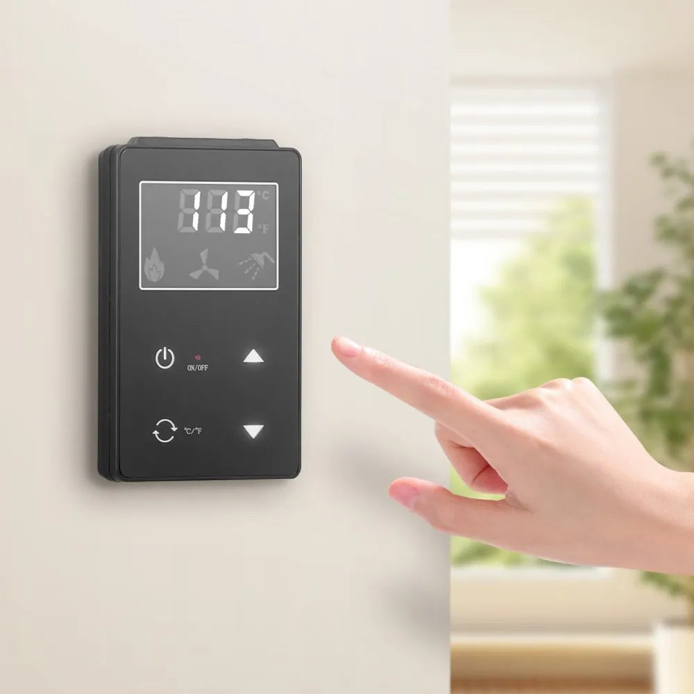 VEVOR Gas Tankless Water Heater 8Gal 191000 BTU Smart Temp Control