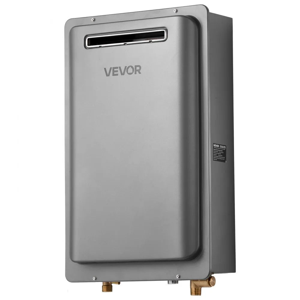 VEVOR Gas Tankless Water Heater 8Gal 191000 BTU Smart Temp Control
