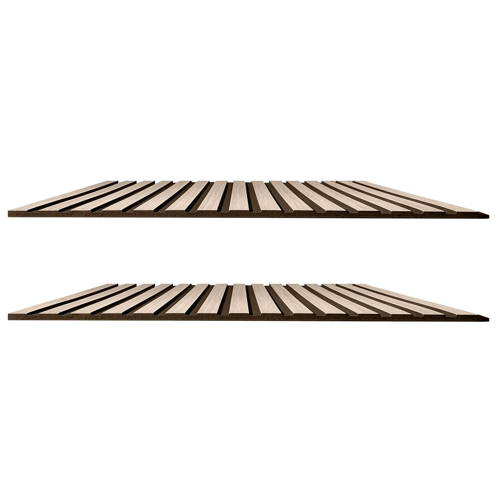Wood Acoustic Slat Wall Panels – 8-Pack, 47.2" x 23.6"