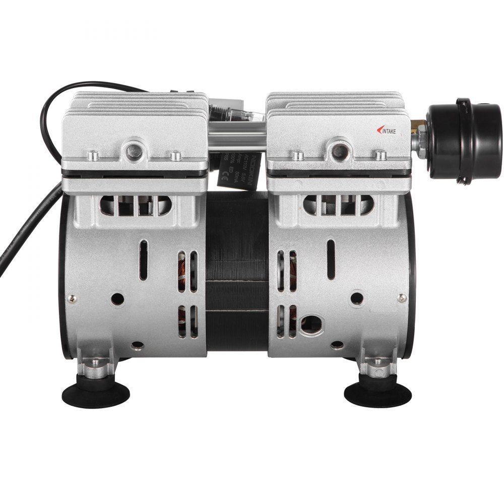 VEVOR Pond Aerator, 550W Power, 5.2CFM for Up to 3 Acre 50' Lake, Pond Aeration Kit Includes 3/4 HP Compressor & Timer & Valves, Air Compressor for Deep Water Oxygen Circulation, for Pond, Lake 