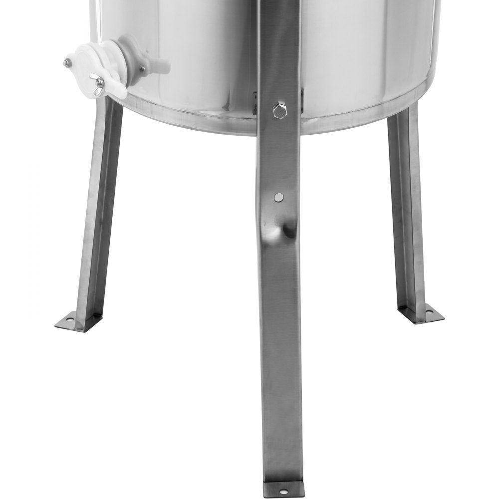 VEVOR Electric Honey Extractor 3 Frame Bee Extractor Stainless Steel Honey Spinner with Stand Beekeeping Equipment 