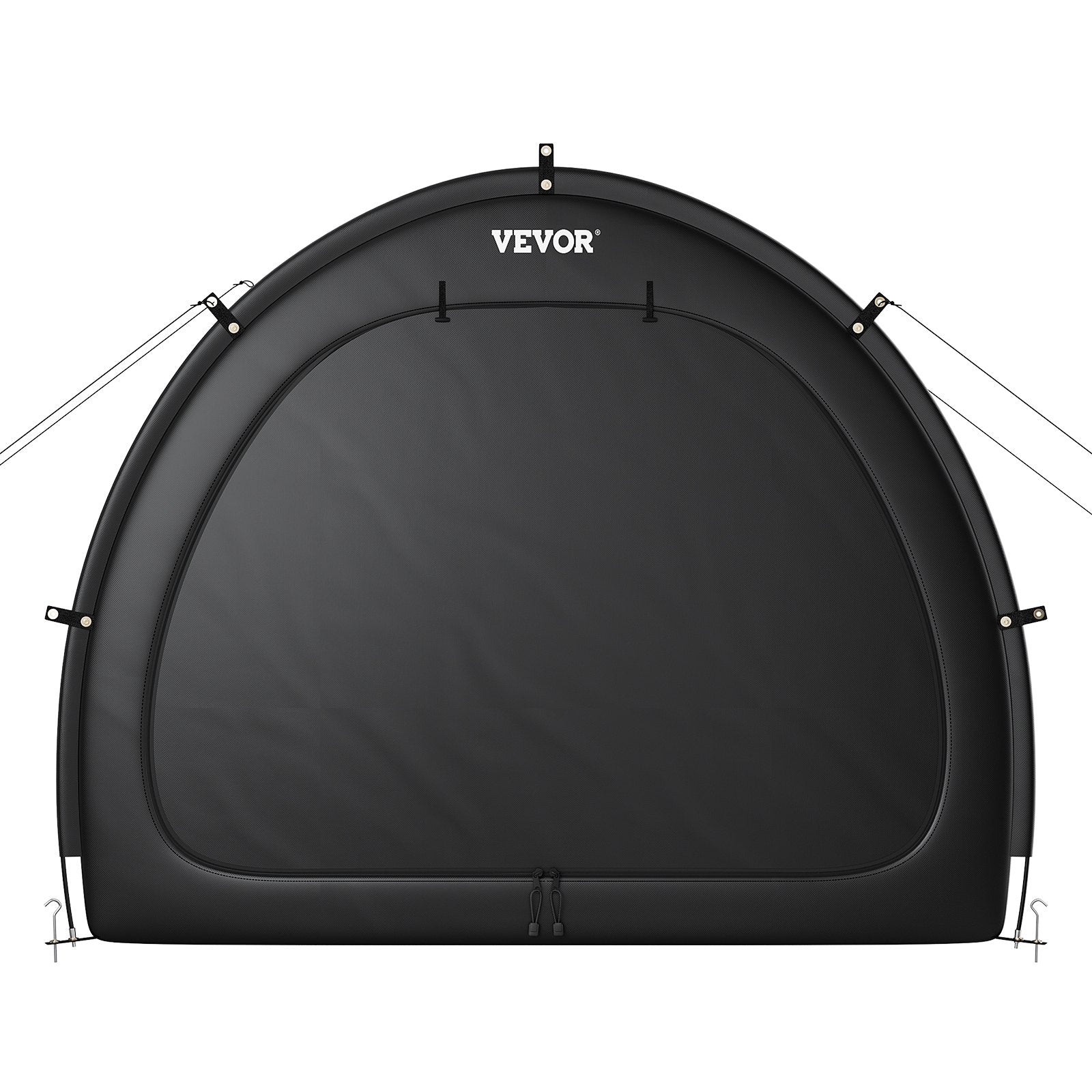 VEVOR Outdoor Bike Storage Tent Fan-Shaped Waterproof Bike Tent for 1 to 2 Bikes 