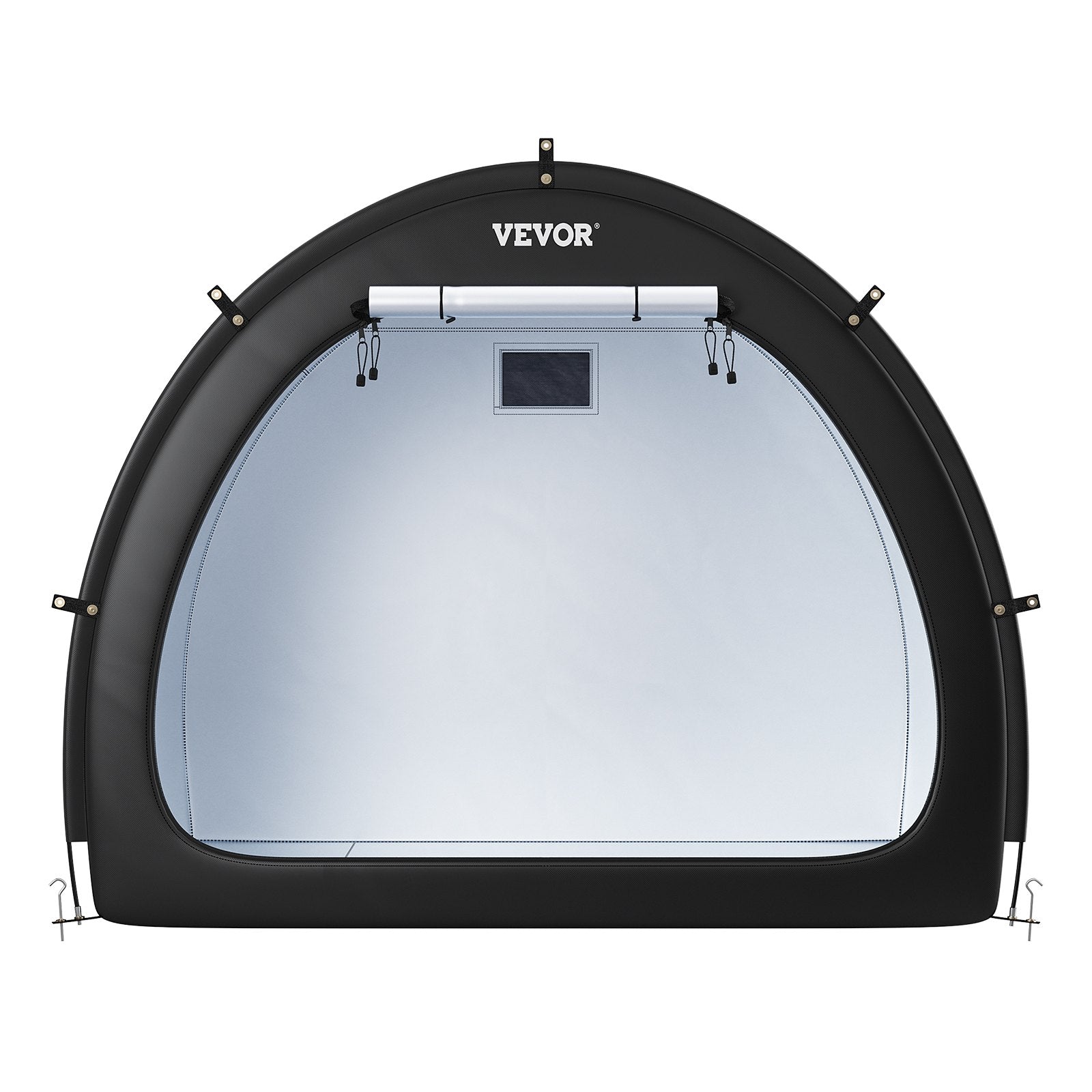 VEVOR Outdoor Bike Storage Tent Fan-Shaped Waterproof Bike Tent for 4 to 5 Bikes 
