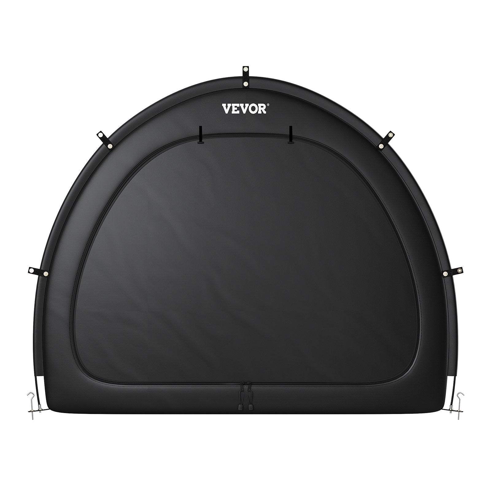 VEVOR Outdoor Bike Storage Tent Fan-Shaped Waterproof Bike Tent for 4 to 5 Bikes 