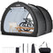 VEVOR Outdoor Bike Storage Tent Fan-Shaped Waterproof Bike Tent for 5+ Bikes