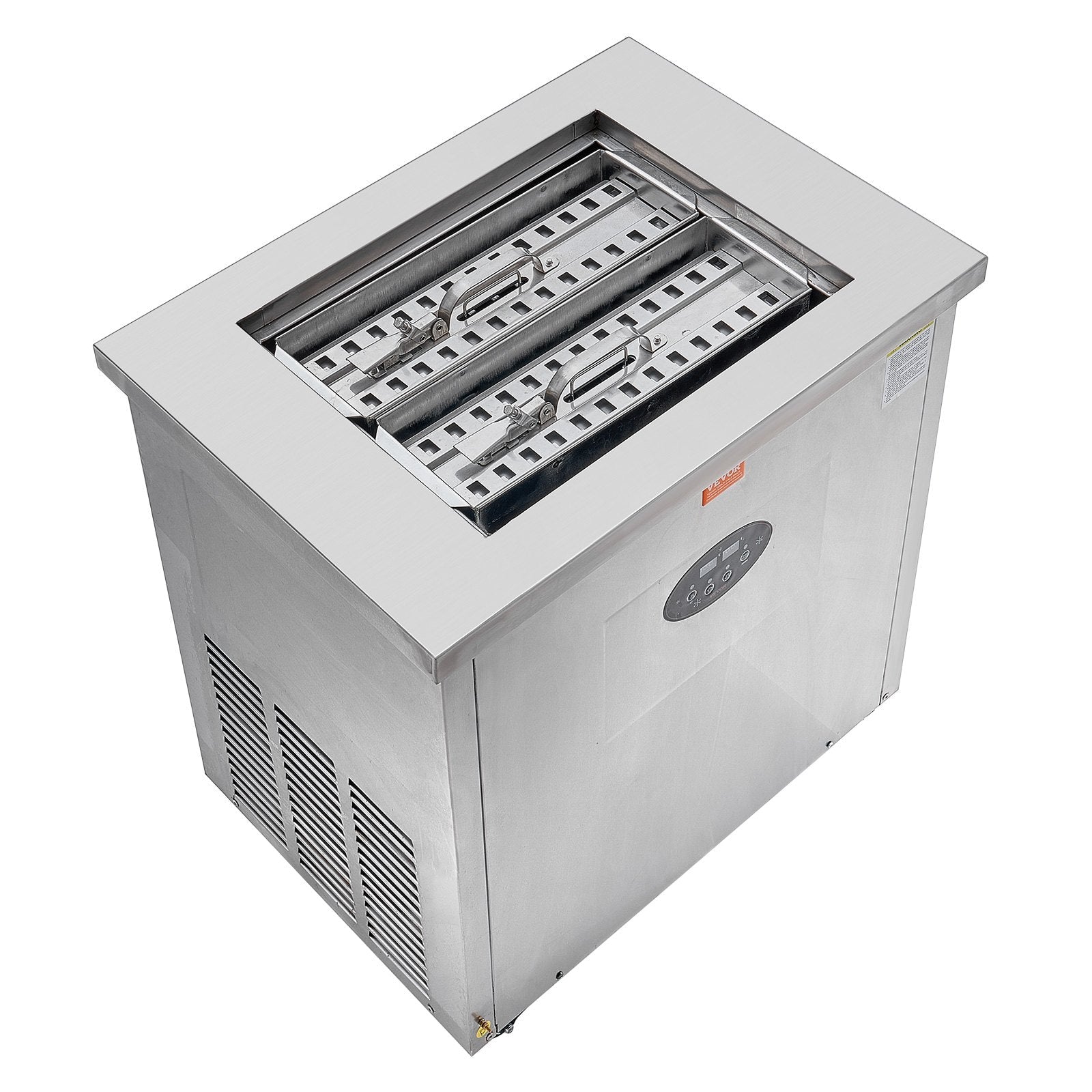 VEVOR Commercial Popsicle Machine, 2 Mould Set - 52 PCS Ice Pops Making Machine, Stainless Steel Commercial Ice Lolly Maker, Ice Sticks Popsicle Machine for Bar, Cafes, Milktea Store (26PCS / Mould Se 